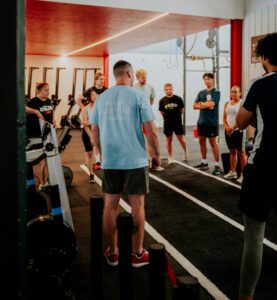 View of Fort Training facility in Elephant & Castle during CrossFit session.